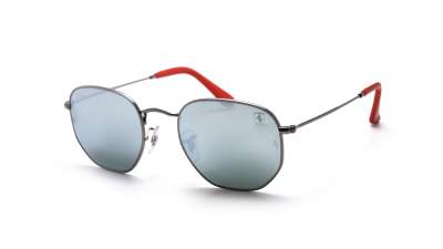 Ray-Ban Hexagonal Scuderia Ferrari Argent RB3548NM F001/30 51-21