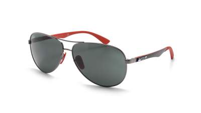 Lunettes de soleil Ray-Ban Aviator Scuderia Ferrari Argent RB8313M F00171 61-13 Large en stock