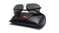 Ray-Ban Aviator Scuderia Ferrari Argent RB8313M F00171 61-13 Large