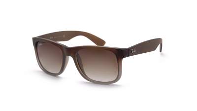 Sonnenbrille Ray-Ban Justin Braun Mat RB4165 854/7Z 51-16 Small Gradient auf Lager