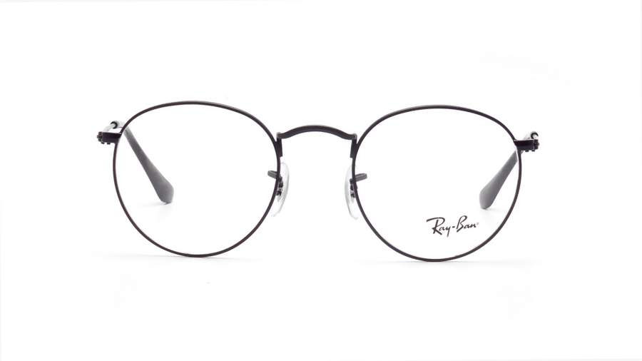 Eyeglasses Ray-Ban Round Metal Black Matte RX3447 RB3447V 2503 50-21 Medium in stock