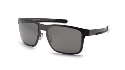 Sonnenbrille Oakley Holbrook Metal Grau Mat Prizm OO4123 06 55-18 Medium Polarized Flash auf Lager