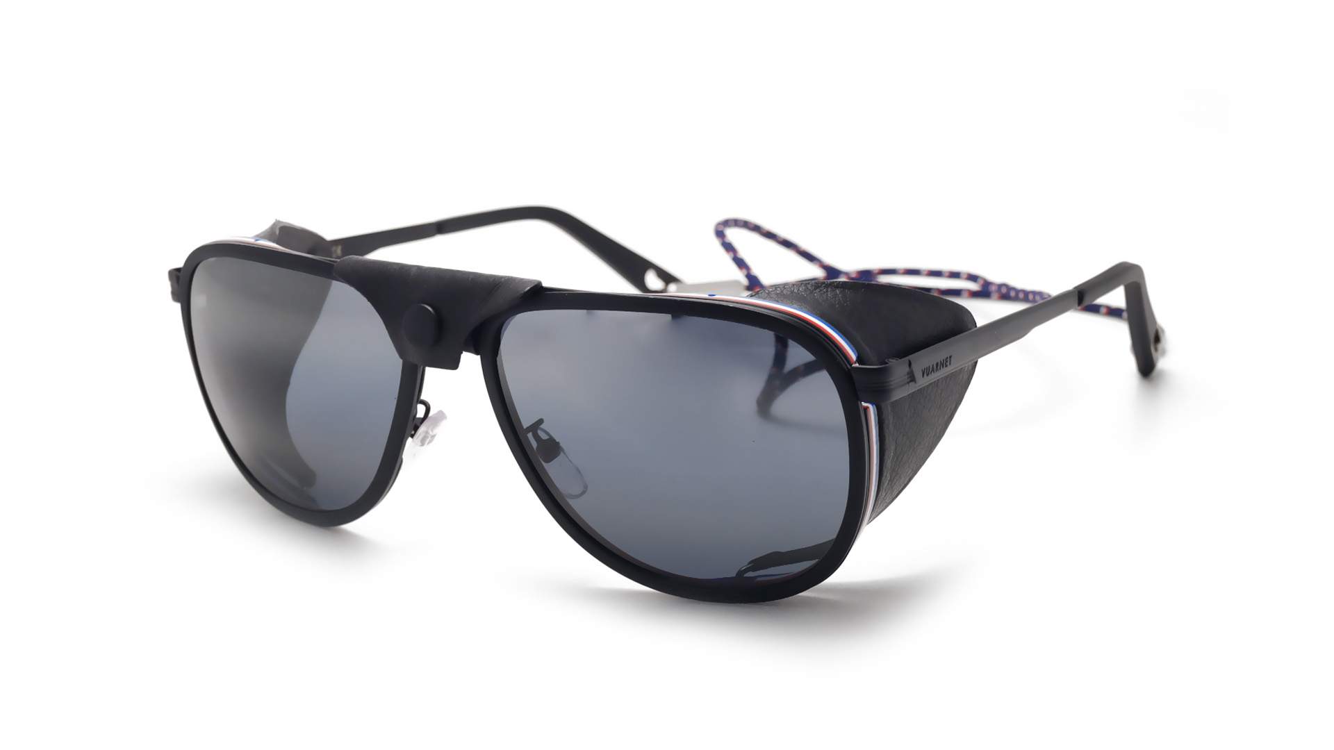 Vuarnet Glacier XL Black Matte VL1708 0001 0636 59-20 Polarized ...