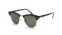 Ray-Ban Clubmaster Black RB3016 901/58 51-21 Medium Polarized