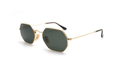 Sunglasses Ray-Ban Octagonal Classic RB3556N 001 53-21 Gold in stock