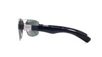 Ray-Ban RB3522 004/71 64-17 Silber Breit