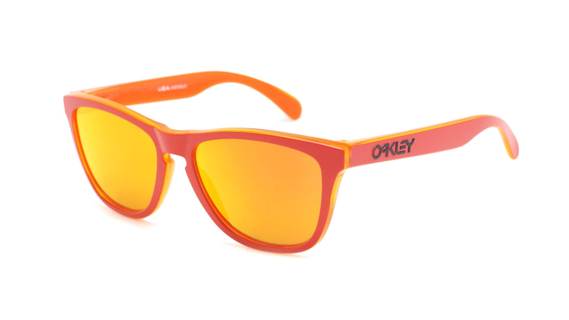Oakley Frogskins Grips collection Red Mat OO9013 E0 55-17 | Visiofactory