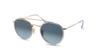 Ray-Ban Round Double Bridge Or RB3647N 91233M 51-22 Medium Dégradés