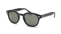 Moscot Lemtosh Black G15 LEM 0200-49-AC-SUN-02 49-24 Large