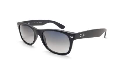 Sunglasses Ray-Ban New Wayfarer Black RB2132 601S/78 52-18 Medium Polarized Gradient in stock