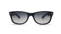 Ray-Ban New Wayfarer Black RB2132 601S/78 52-18 Medium Polarized Gradient