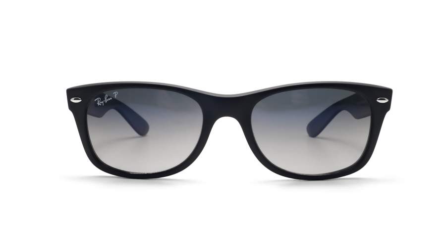 Sunglasses Ray-Ban New Wayfarer Black RB2132 601S/78 52-18 Medium Polarized Gradient in stock