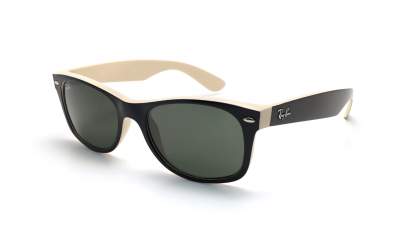 Sunglasses Ray-Ban New Wayfarer Black RB2132 875 52-18 Medium in stock