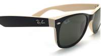 Ray-Ban New Wayfarer Black RB2132 875 52-18 Medium