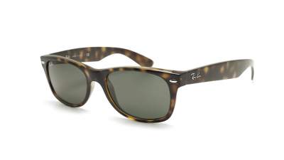 Sunglasses Ray-Ban New Wayfarer Tortoise RB2132 902 52-18 Medium in stock