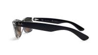 Ray-Ban New Wayfarer Black RB2132 6052/58 55-18 Medium Polarized