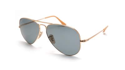 Ray-Ban RB3689 9064/S2 58-14 Or Medium Polarisés en stock