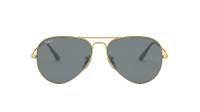 Ray-Ban RB3689 9064/S2 58-14 Gold Medium Polarized