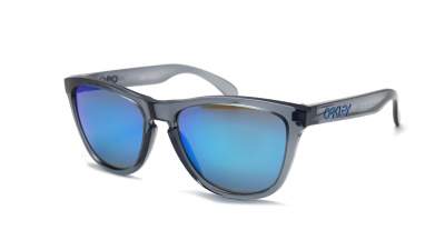 Sonnenbrille Oakley Frogskins Grau Prizm OO9013 F6 55-17 Medium Polarized Flash auf Lager