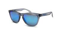 Oakley Frogskins Grau Prizm OO9013 F6 55-17 Medium Polarized Flash