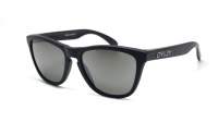 Oakley Frogskins Noir Mat Prizm OO9013 F7 55-17 Medium Polarisés Miroirs