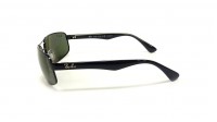 Ray-Ban Schwarz RB3445 002/58 61-17 Breit Polarisierte Gläser