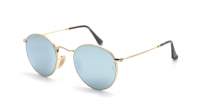 Ray-Ban Round Metal Flat Lenses Gold RB3447N 001/30 50-21 Medium