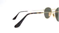 Ray-Ban Round Metal Flat Lenses Gold RB3447N 001/30 50-21 Medium