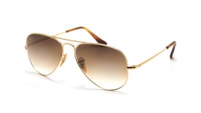 Sonnenbrille Ray-Ban RB3689 9147/51 58-14 Golden Medium Gradient auf Lager