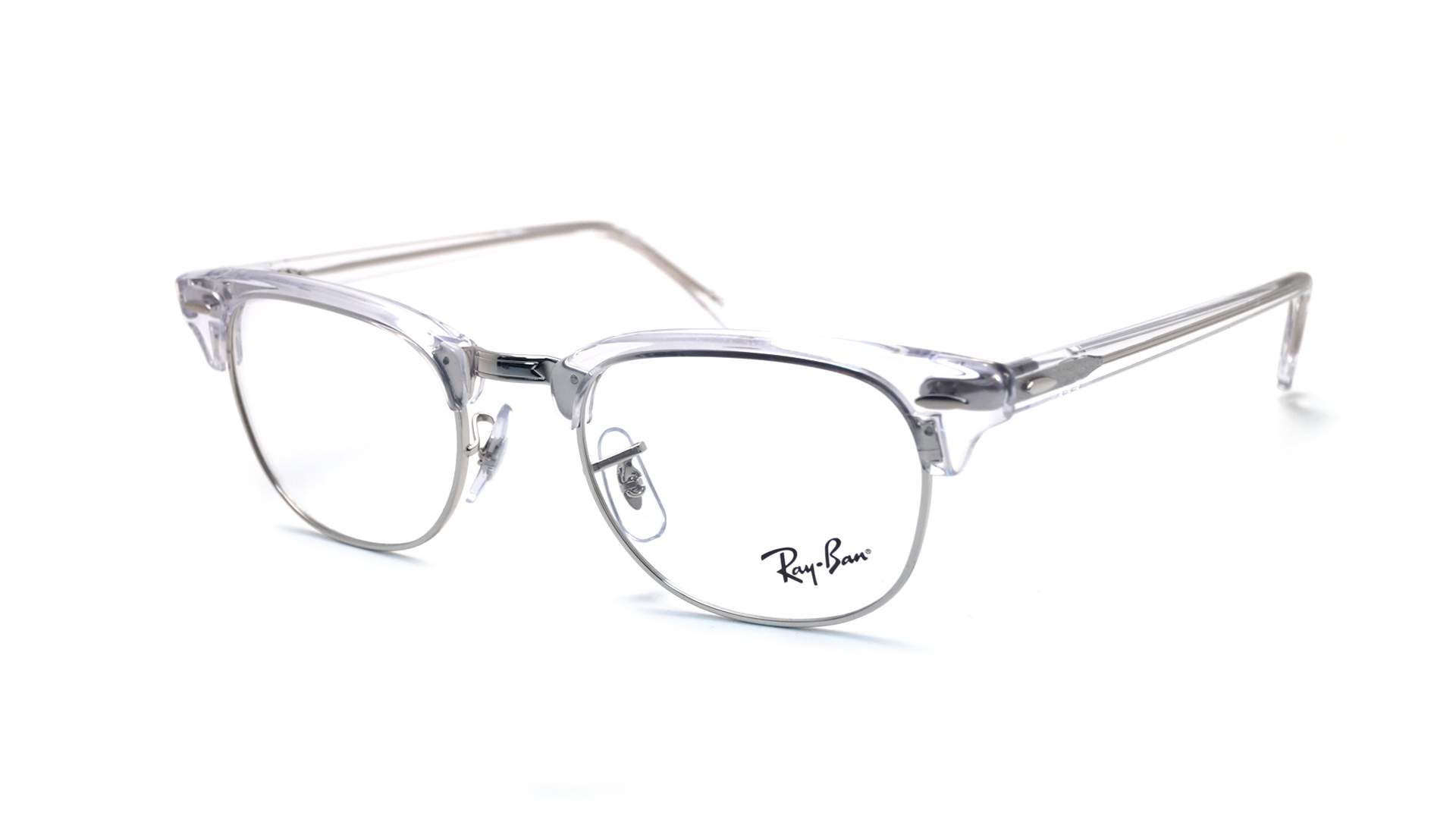 Ray Ban Clubmaster Optics Clear Rx5154 2001 49 21 Visiofactory