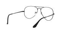 Ray-Ban Aviator Optics Black Mat RX6489 2503 58-14 Large