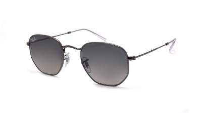 Sunglasses Ray-Ban Hexagonal Flat Lenses Black RB3548N 004/71 51-21 Medium in stock