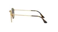 Ray-Ban Round Metal Flat Lenses Gold RB3447N 001/30 50-21 Medium