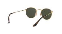 Ray-Ban Round Metal Flat Lenses Gold RB3447N 001/30 50-21 Medium