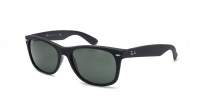 Ray-Ban New Wayfarer Black Mat G-15 RB2132 6462/31 58-18 Large