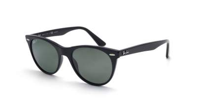 Sunglasses Ray-Ban Wayfarer II Black G15 RB2185 901/58 55-18 Medium Polarized in stock