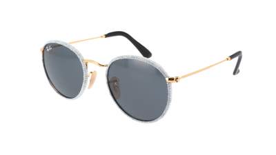 Sunglasses Ray-Ban Round Craft Blue Matte RB3475Q 9193/R5 50-21 Medium in stock