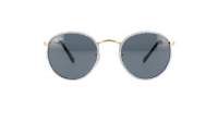 Ray-Ban Round Craft Blau Matt RB3475Q 9193/R5 50-21 Mittel