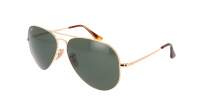 Ray-Ban Aviator Gold G-15 RB3689 9147/31 62-14 Breit