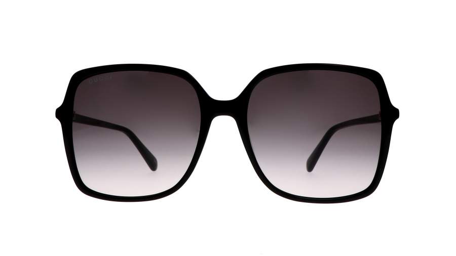 Lunettes de soleil Gucci GG0544S 001 57-18 Noir Large Dégradés en stock