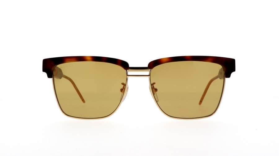 Lunettes de soleil Gucci GG0603S 006 56-16 Écaille Large en stock