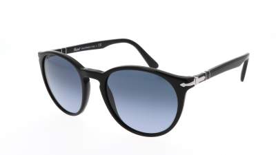 Lunettes de soleil Persol PO3152S 9014Q8 52-20 Noir Medium Dégradés en stock