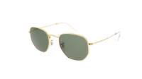 Ray-Ban Hexagonal Gold RB3548 9196/31 51-21 Medium