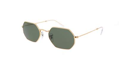 Sonnenbrille Ray-Ban Octagonal Gold G-15 RB3556 9196/31 53-21 Mittel auf Lager