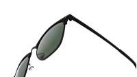 Ray-Ban Clubmaster Metal Black Matte RB3716 186/58 51-21 Medium Polarized