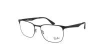 Ray-Ban RX6363 RB6363 2904 54-18 Black Matte Medium