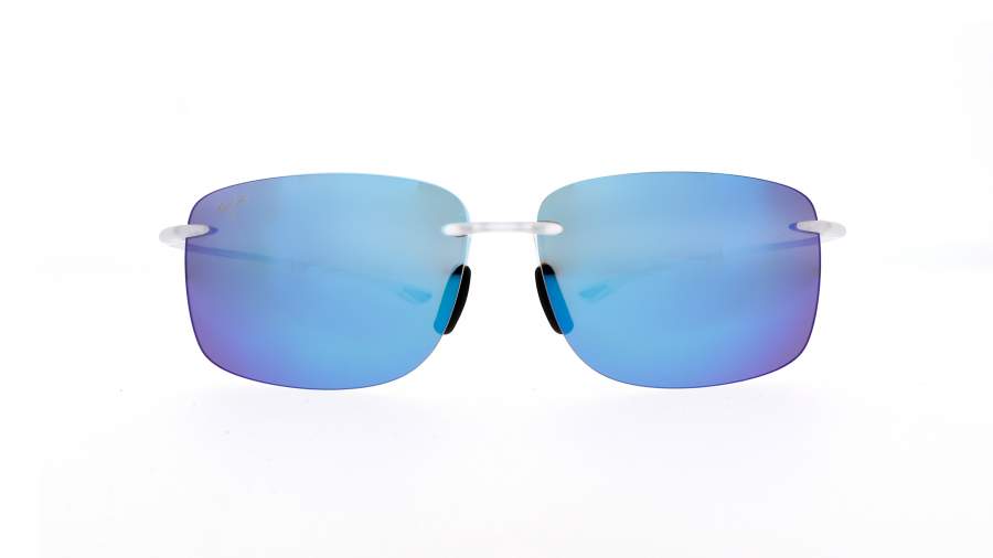 Sunglasses Maui Jim Hema Clear Matte Maui Pure LT B443-05CM 62-14 Medium Polarized Mirror in stock