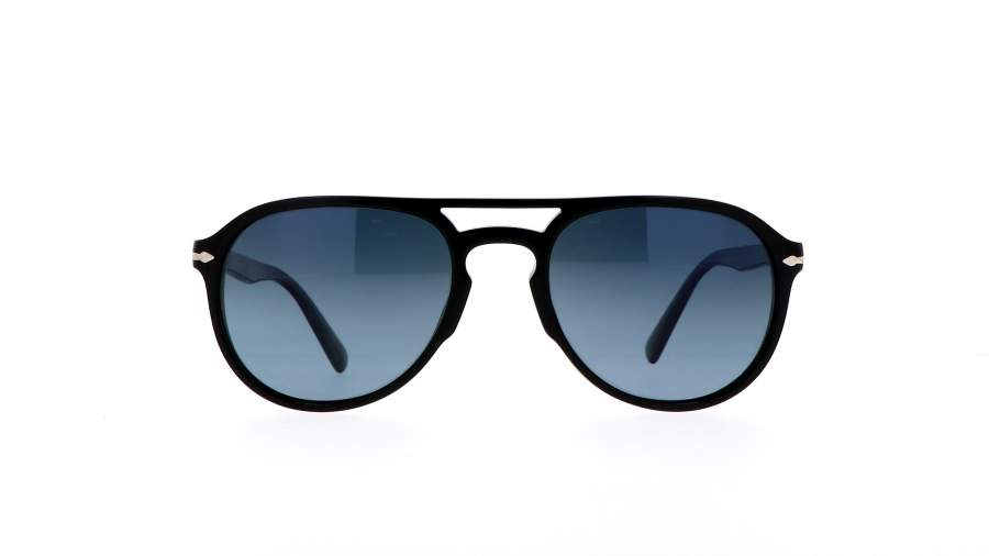 Sunglasses Persol El profesor Sergio Black PO3235S 95/S3 55-20 Medium Polarized Gradient in stock