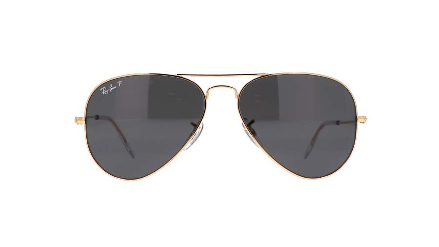 Lunettes de soleil Ray-Ban Aviator Metal Or RB3025 9196/48 58-14 Medium Polarisés en stock