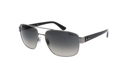 Sonnenbrille Ray-Ban RB3663 004/71 60-17 Grau Breit Gradient Gläser auf Lager